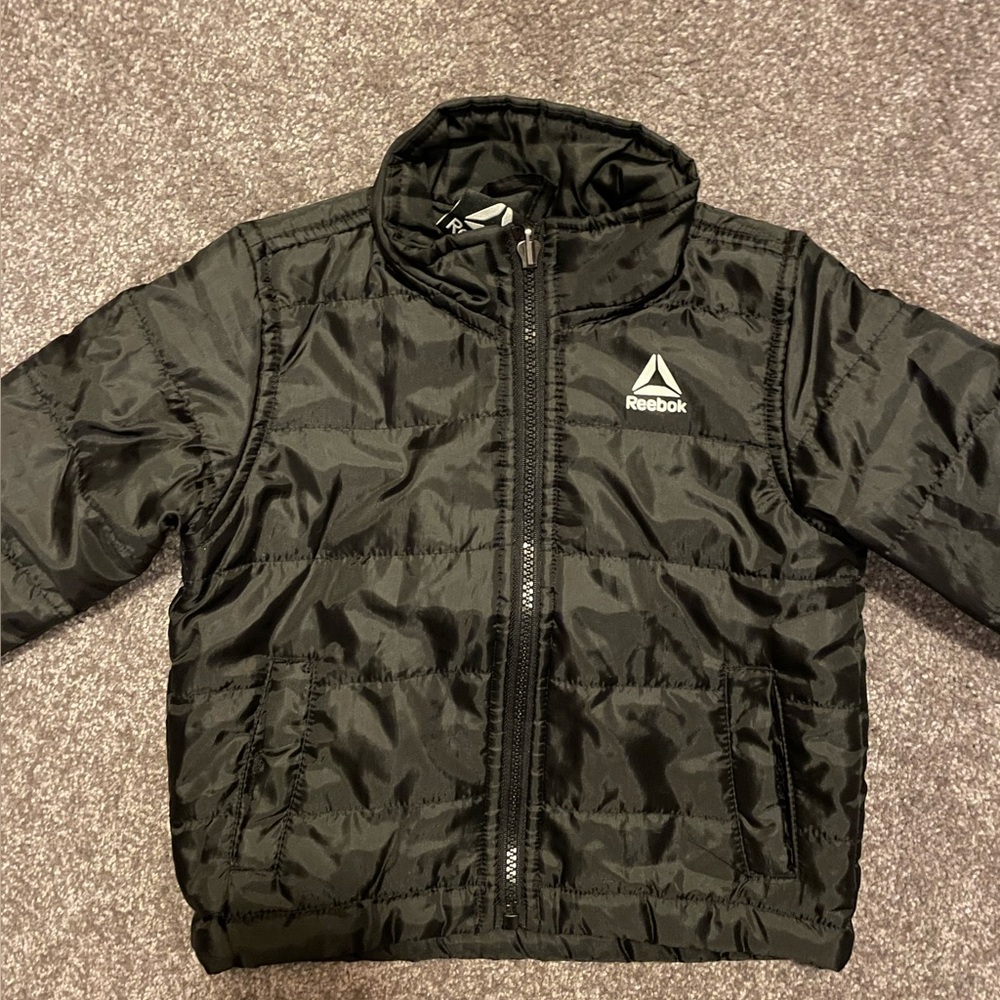Toddler 2T black Reebok coat ￼